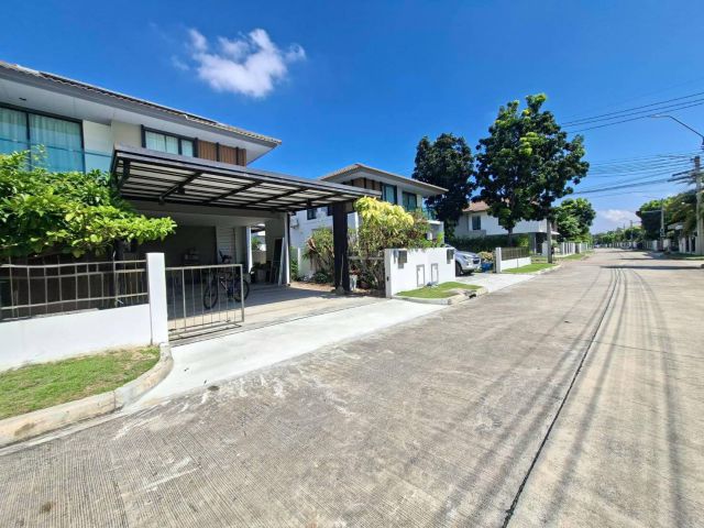 ให้เช่าบ้านเดี่ยว หมู่บ้านบุราสิริบางนา กม. 26 บางเสาธง บ้านสวยพร้อมอยู่ (N.2377)
