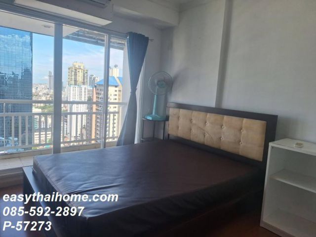 P-57273 For Rent 1 Bed : Grand Park View Asoke ใกล้ MRT เพชรบุรี | Line@easythaihome 085-592-2897