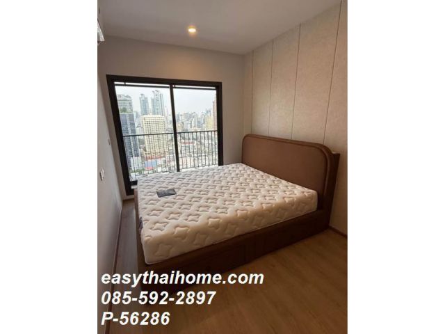 P-56286 For Rent 1 Bed : Life Rama 4 - Asoke ใกล้ MRT ศูนย์การประชุมแห่งชาติสิริกิติ์ | Line@easythaihome 085-592-2897