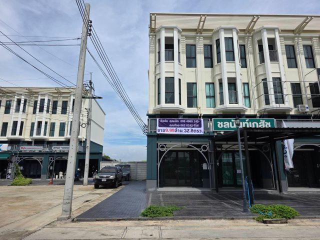 ขาย อาคารพาณิชย์ 3.5 ชั้น Market Avenue แจ้งวัฒนะ- ราชพฤกษ์ ห้องมุม ทำเลการค้าแห่งใหม่ บนถนนหอการค้าไทย ใกล้ SISB นนทบุร