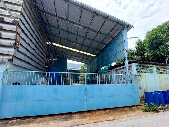 ขายที่ดินพร้อมโกดัง+บ้านพัก 368.5 ตรว. พร้อมใบ รง.4 เทพารักษ์ กม.