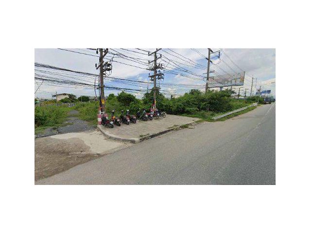 ขายที่ดิน 3 ไร่ ติดถนนบางนา-ตราด กม.55 ผังสีม่วง ต.คลองตำหรุ อ.เมืองชลบุรี จ.ชลบุรี