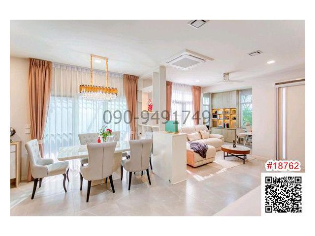 ขาย บ้านเดี่ยวหมู่บ้านมัณฑนาบางนา-วงแหวน ขนาด 4 ห้องนอน พร้อมอยู่ ใกล้ เมกาบางนา