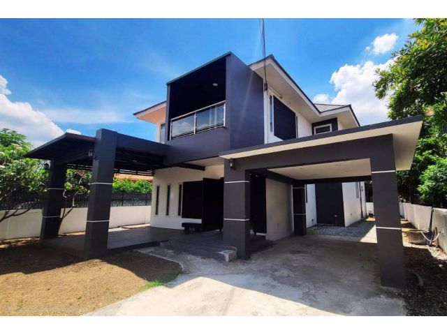=> บ้านเดี่ยว 2 ชั้น เนื้อที่ 1 งาน หมู่บ้านทรัพย์สิริ