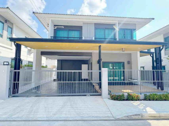 บ้านเดี่ยว 2 ชั้น ให้เช่า 4 ห้อง โครงการศุภาลัย พาร์ควิลล์ สุขุมวิท–พัทยา #H120