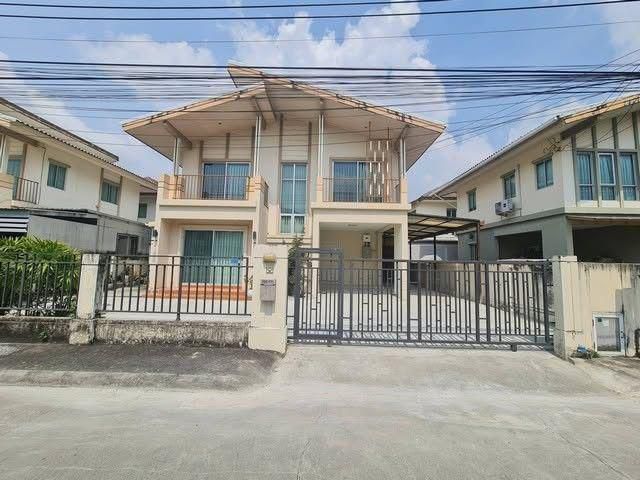 ให้เช่าบ้านเดี่ยว พฤกษาปูริ ซอยกิ่งแก้ว37 ใกล้สนามบิน สุวรรณภูมิ